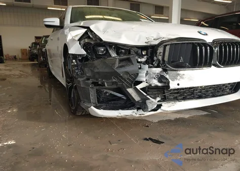 2021 BMW M550I xDrive from USA, damaged, VIN WBA13BK07MCG62909